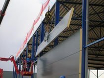 работы с сендвич панелями в Новокузнецке