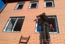 Монтаж решеток в Новокузнецке